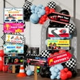 thumbnail image 3 of Racing Car Party Signs,10pcs Race Car Birthday Party Decorations Signs Set- Race Car Birthday Signs,Racing Party Street Sign & Race Car Party Traffic Signs etc Race Car Themed Party Decorations Signs, 3 of 7