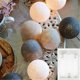 thumbnail image 3 of 10/20/40 LED Christmas String Lights, Cotton Ball, Party Wedding Kids Room Birthday Party Home Garden Loft Decoration Lights, 3 of 5