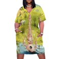 thumbnail image 1 of HD Garden of Eden by H. Bosch H INITION Loose Pocket Dress dresses summer women's summer dress 2025, 1 of 7