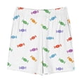 thumbnail image 5 of Odeerbi 5-14 Años Niños Niñas Verano Pantalones Cortos Estampados Caramelo Pantalones Cortos Workout Athletic Sports Pantalones Cortos Transpirables Con Bolsillos, 5 of 5