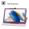 thumbnail image 3 of Labanema Compatible with Galaxy Tab A8 Case,360 Degree Rotary Stand With [Auto Wake/Sleep] Cover for Samsung Galaxy Tab A8 SM-X207/X205/X200 10.5 inch Tablet,Purple, 3 of 7