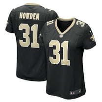 Women's Nike Jordan Howden  Black New Orleans Saints Team Game Jersey