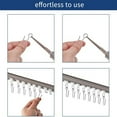 thumbnail image 3 of 120pcs Curtain Track Hook Replacement Drape Curtain Wire Hook Curtain Supply, 3 of 8