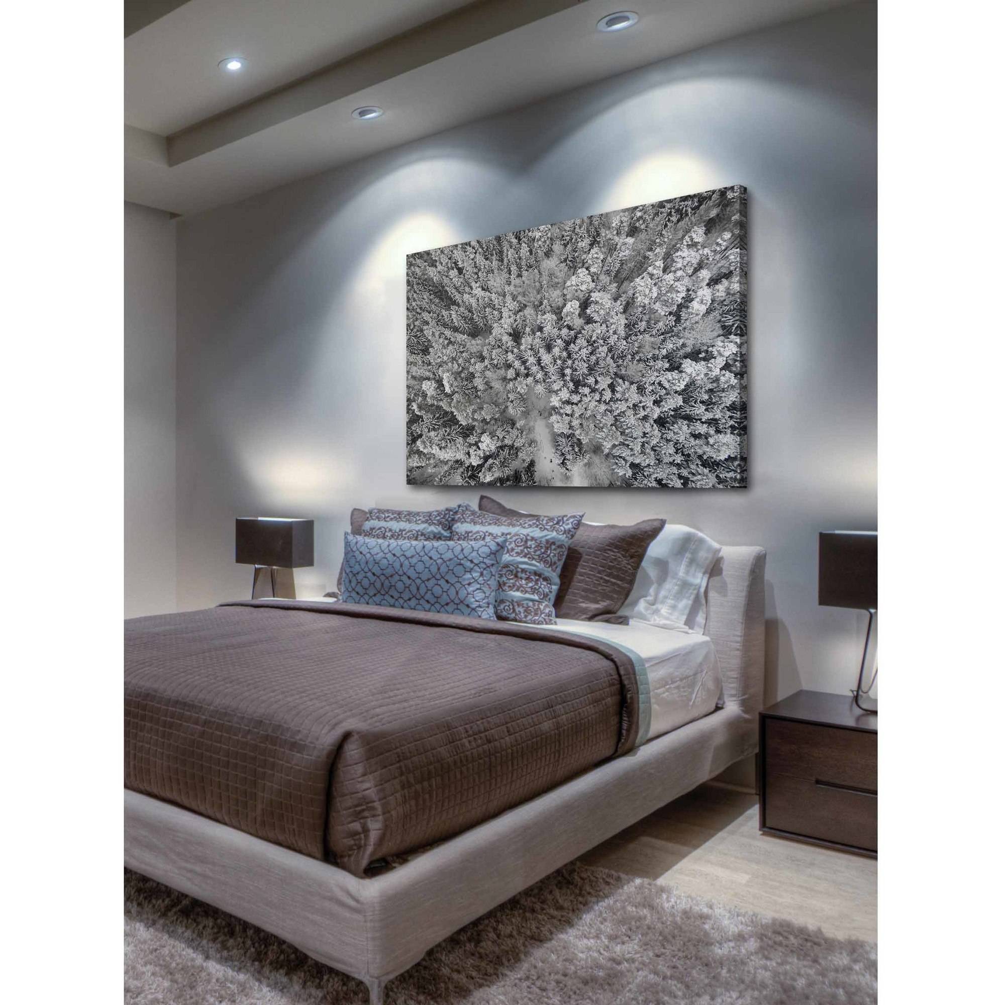 Marmont Hill "Frozen Friends" by Karolis Janulis Painting Print on Wrapped Canvas
