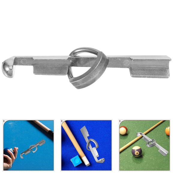 TABLETREANDS Aluminum Billiard Cue Tip Clamp 1Pack For Cue Stick Maintenance