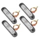 thumbnail image 1 of Luz de seguridad para automóvil, 4 piezas, luz reflectora para automóvil, lámpara reflectora LED LE Ds, luz reflectora probada profesionalmente, 1 of 9