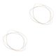 thumbnail image 1 of Vogacara 50cm 925 Sterling Wire for Beading Wire Jewelry Making Plata 0.4 mm 2Conjunto, 1 of 6