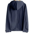 thumbnail image 4 of pstuiky camisas de manga larga para hombre, Camisa informal abotonada para hombre, holgada y versátil, de color sólido, con capucha y manga larga. Top de manga larga con capucha para hombre. m, 4 of 6
