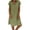 Green, variant on Zpanxa Summer Dress Women Summer Style Feminino Vestido T-shirt Cotton Casual Plus Size Ladies Dress Dresses for Women Yellow M