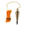 Swanson Tool Co 8Ounce Brass Plumb Bob with 20’ String Line and Hook