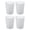 White, variant on Grey 9x7cm Japanese Plastic Cold Water Cup, Household Large Capacity Strainer Kettle for Juice & Iced Tea