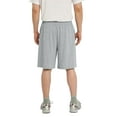 thumbnail image 2 of Sport-Tek ST310 Jersey Knit Shorts with Pockets , Heather Grey, 3XL, Mens Workout Shorts, 2 of 2