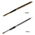 thumbnail image 4 of 2Pcs Lip Brush Soft Bristles Lipstick Makeup Brushes Applicator Beauty Metal Tools, 4 of 7