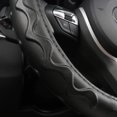 thumbnail image 4 of Car Steering Wheel Cover with Wave Pattern Anti-Slip Design, 15 inch Universal - Black Line, 4 of 8