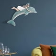 thumbnail image 4 of Arte de pared Soledad escultura de arte de pared decoración para colgar en placas de pared dormitorio tema playa, 4 of 8