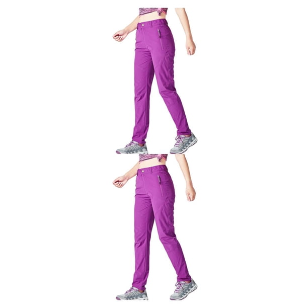 Sonducket Pantalones de senderismo para mujer Pantalones finos de secado rápido para senderismo Parte inferior Type2 NO2