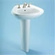 thumbnail image 1 of Toto PT243No.01 Sink Pedestal&#44; Cotton White, 1 of 1