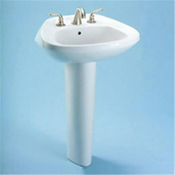 Toto PT243No.01 Sink Pedestal&#44; Cotton White