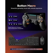 Keyboard and Mouse Adapter for NS2, PS4, PS3, Switch, Xbox Series S/X, Xbox One, Xbox 360 - Striker PRO Supports Headset, APP Real-time Adjustment, White [Latest Version: 3016]