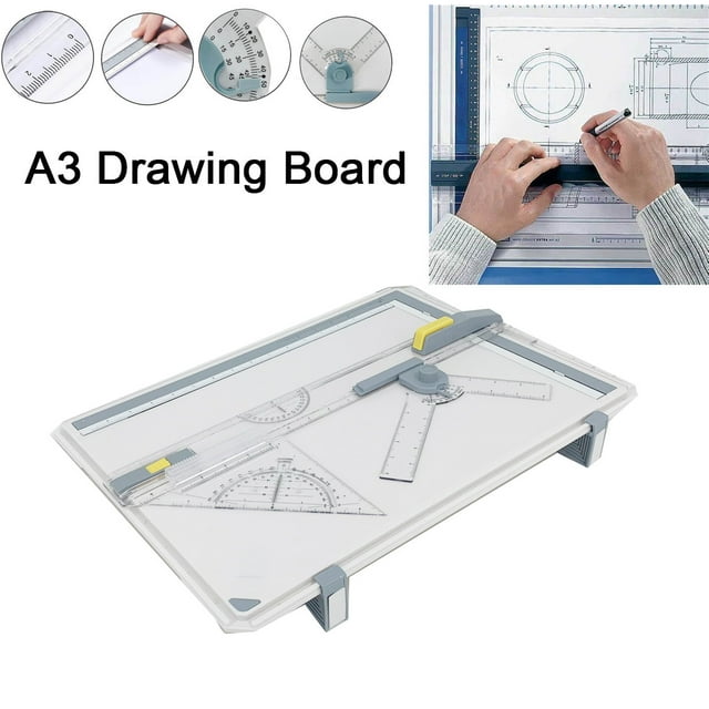 TABODD A3 Drawing Board, Lightweight MultiFuntion Drafting Table with