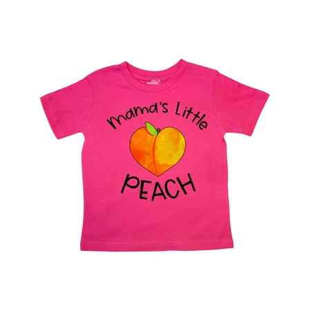 

Inktastic Mama s Little Peach Cute Peach Heart Gift Toddler Boy or Toddler Girl T-Shirt