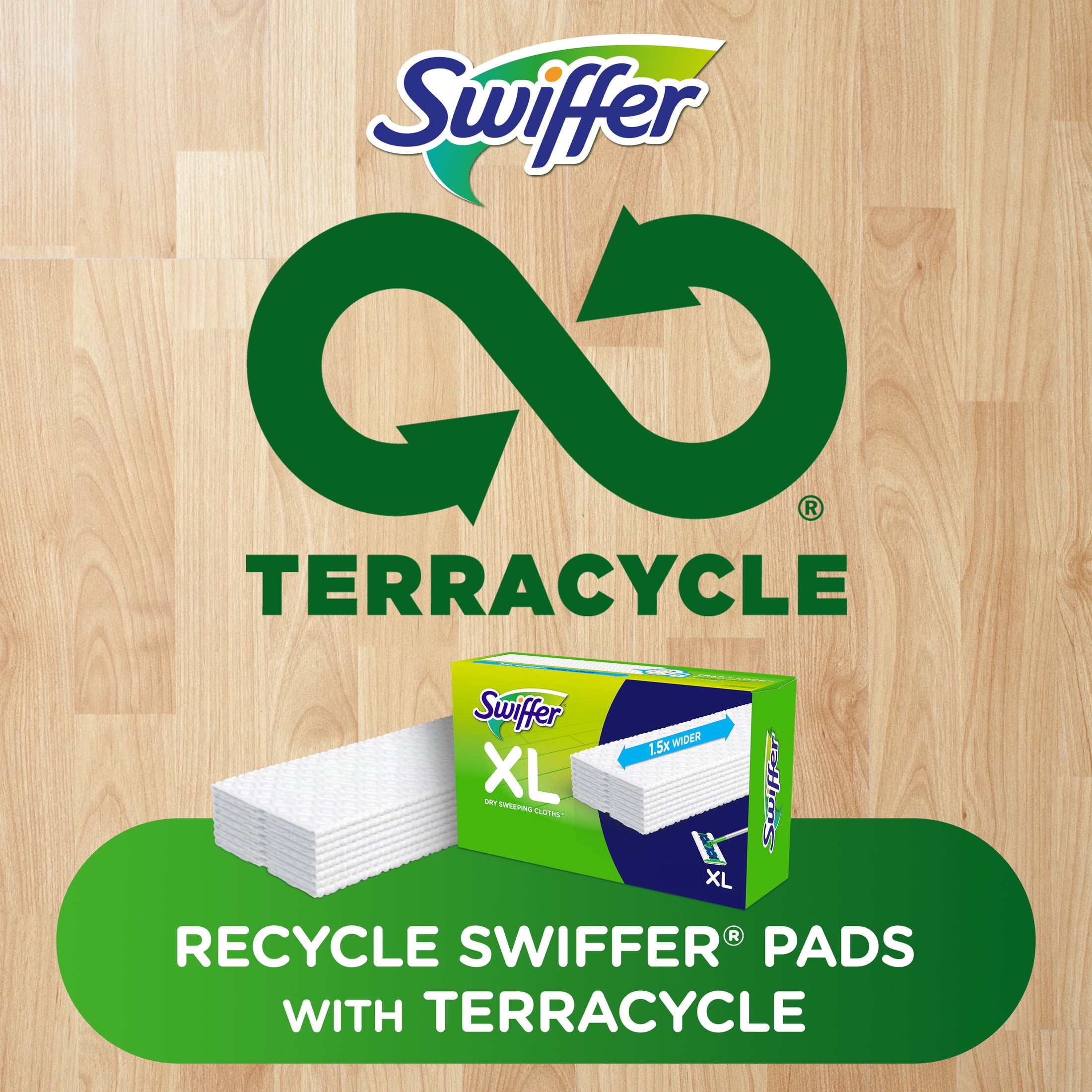 Swiffer Sweeper XL Dry Pad Refills, Unscented, 16  Count