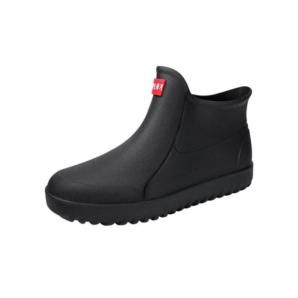 Eloshman Mens Garden Shoes Lightweight Waterproof Boot Slip Resistant