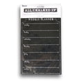 thumbnail image 1 of All Chalked Up Chalkboard Paper Weekly Planner - 2 Pc, 1 of 4