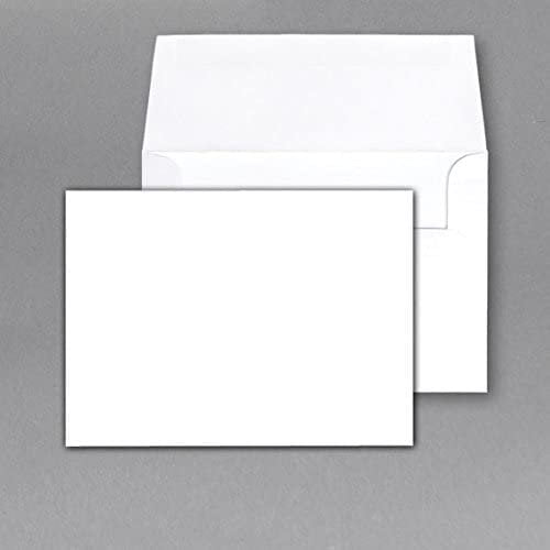 A6 4 x 6 inches Set of 50 Flat Tropical Note Cards The Gift Collection Double-Sided