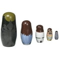 thumbnail image 2 of Alien 5-Piece Wood Nesting Dolls Set, 2 of 2