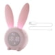 thumbnail image 1 of Despertador 0.5W Reloj de dibujos animados recargable Decoración Temporizador digital con luz nocturna, Rosa Yuarrent HA003195-03B, 1 of 6