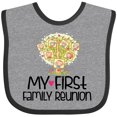 thumbnail image 3 of Inktastic My First Family Reunion Boys or Girls Baby Bib, 3 of 4