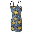 thumbnail image 6 of Ladies Elegant Sling Sleeveless Sexy Dress flowers, 6 of 6