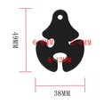 thumbnail image 2 of Multifunctional Fishing Rod Clips Luminous Fly Fishing Rod Ball Hanging Device Black, 2 of 9