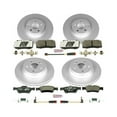 thumbnail image 2 of Power Stop Front and Rear Euro-Stop ECE-R90 Certified Brake Pad and Rotor Kit ESK6602, 2 of 5