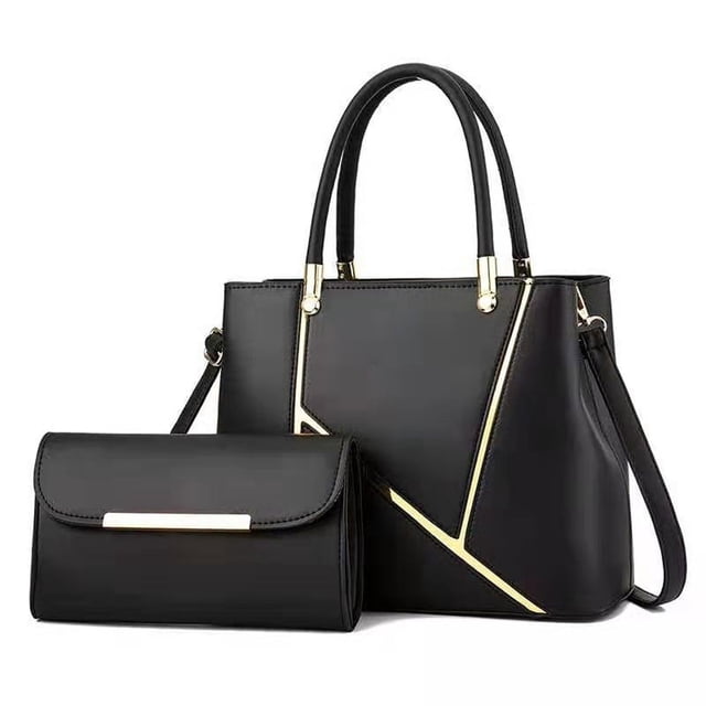 Nuevo bolso de mano de gran capacidad para dama con bolso de madre y bolso de un solo hombro de piel sintética de gran capacidad