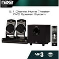 thumbnail image 3 of Naxa ND-863 2.1-Channel Home Theater DVD/Speaker System, 3 of 5