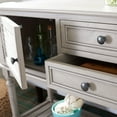 thumbnail image 5 of SAFAVIEH Tate Amish Greige Wood Console Table with Drawer (47.3 in. W x 13 in. D x 29.5 in. H), 5 of 14