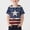 Multicolor, variant on ATOGUTA Boys Short Sleeve Shirts Kids 4th of July Shirts Patriotic Top Independence Day Outfit Multicolor, Size 3T-15