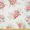 Green Pink Off White, variant on Ambesonne Shabby Flora Fabric by the Yard Microfiber, Romantic Rose Petal, 1 Yard, Pink and Yellow