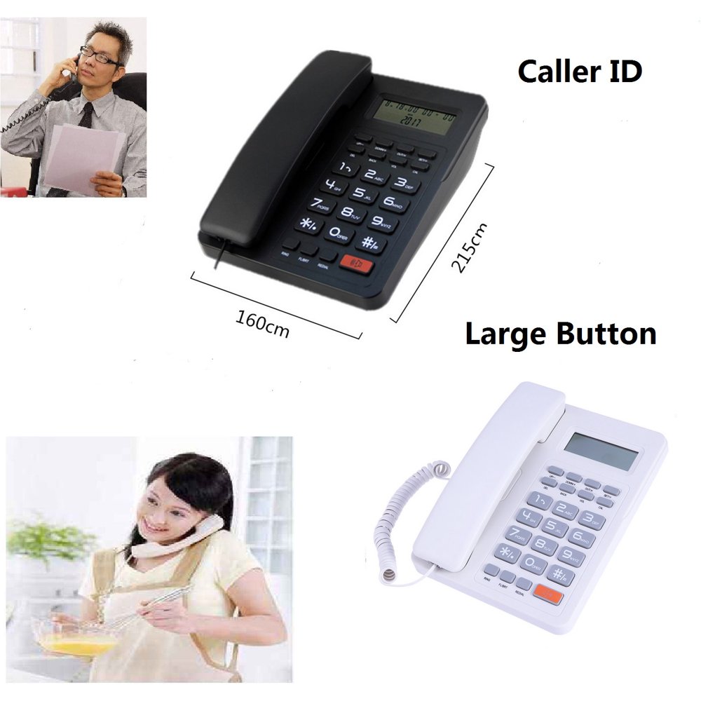 High Quality Business Fixed Phone Caller ID Telephone Home Office