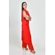 thumbnail image 2 of Conjunto largo de lino Roman Fashion /Juvenil, 791 (Rojo) rojo M, 2 of 5