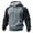 01# Gray, variant on Men Winter Raglan Color Block Hoodie Long Sleeve Pullover Contrast Sleeve Solid Street Sweatshirts with Pocket (Green,3XL)