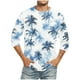 thumbnail image 1 of Tops para hombre, blusas y camisas de cuello redondo y manga corta para hombre, blusas casuales de moda con cuello redondo y manga corta, blusas para hombre, blusas de poliéster para hombre, 1 of 4
