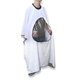 thumbnail image 4 of Lot de 1 Robe de Coiffure Coupe de Cheveux Plastique Transparent pour Permanente, 4 of 6