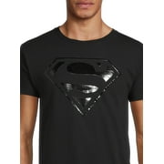 Superman Men's & Big Men's Graphic Tee Shirt Tonal Superman Logo, Sizes S-3XL