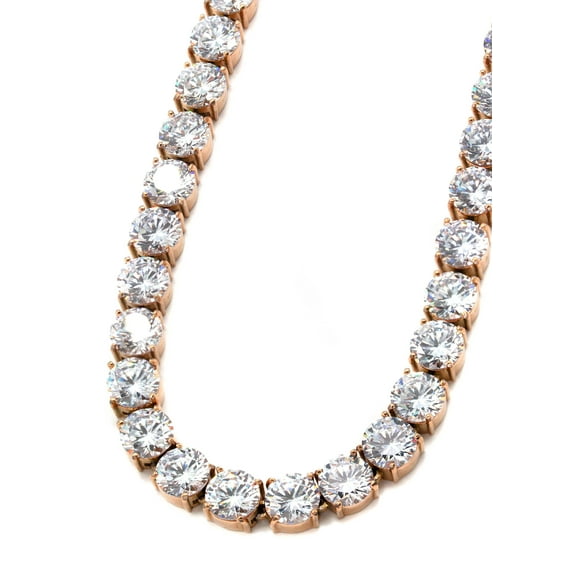 Women's Lab Grown Diamond Tennis Chain - 14K Rose Gold