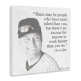 thumbnail image 3 of Stupell Industries Eclectic Work Hard Derek Jeter Quote Canvas Art, 24 x 24, by Penny Lane Publishing, 3 of 8