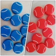 thumbnail image 3 of Tennis Racket Vibration Dampeners Red 4Pcs, 3 of 8