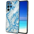 thumbnail image 1 of Compatible with Samsung Galaxy S22 Ultra Phone Case, Blue-Marble-s-Men-39 Case Silicone Protective for Teen Girl Boy Case for Samsung Galaxy S22 Ultra, 1 of 1